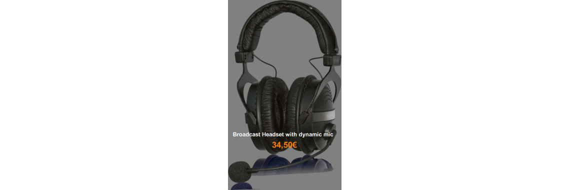 Headset /mic dynamic 1HLC 660M